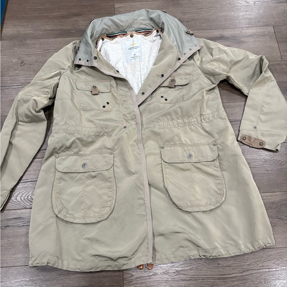 Aeronautica Militare Light Khaki Utility Jacket
